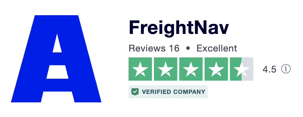 Trustpilot Verified Company Freightnav