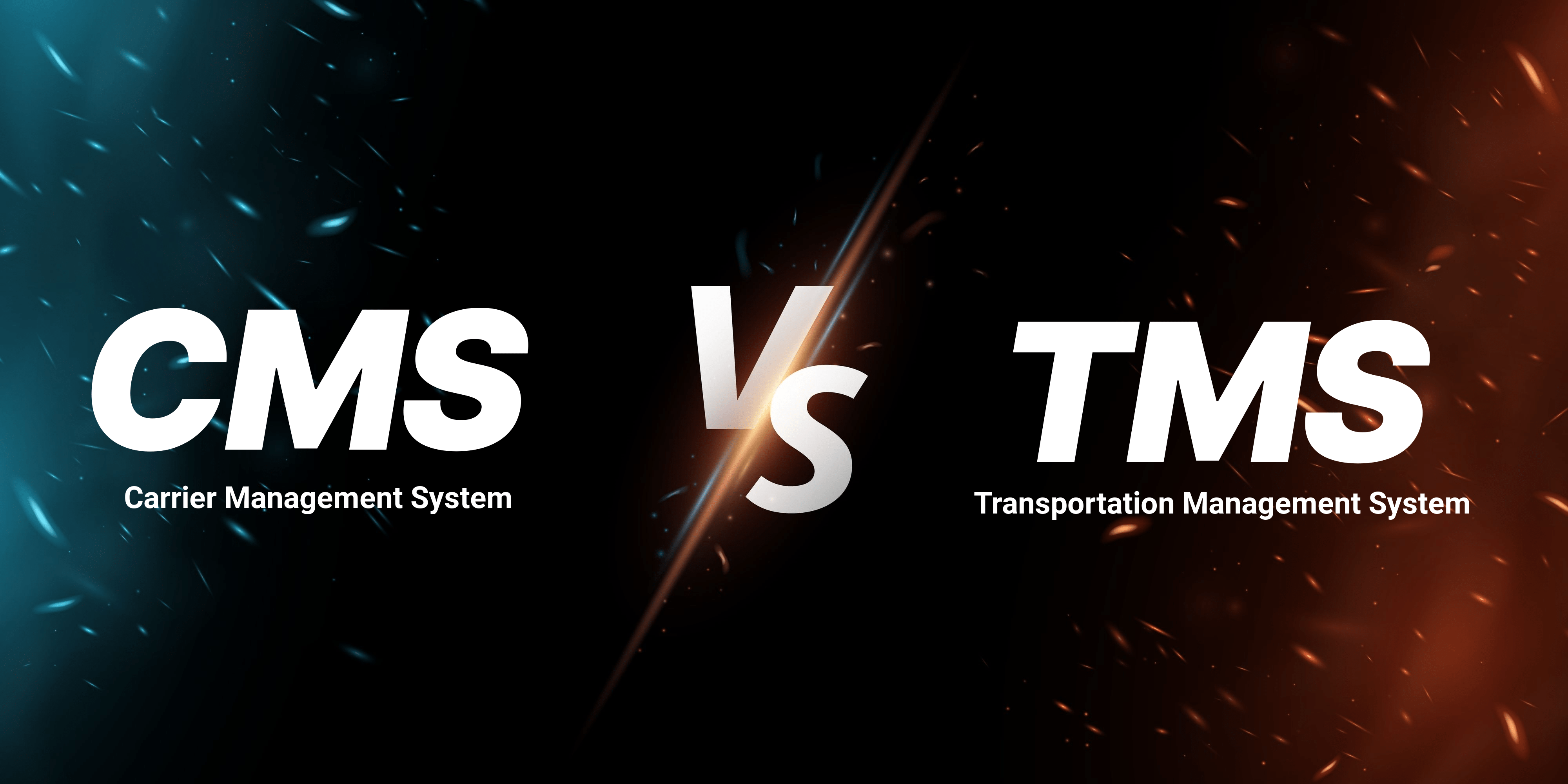 Freight Platforms CMS vs TMS